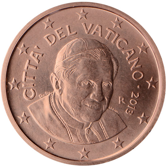 Vatican City € 0,02